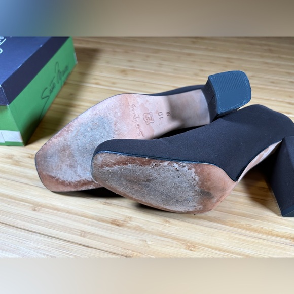 Sesto Meucci Brown Heels Size 10 Used - Picture 14 of 16